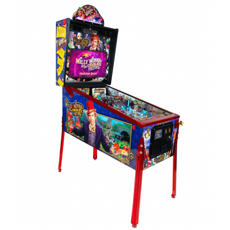 willy wonka pinball machine